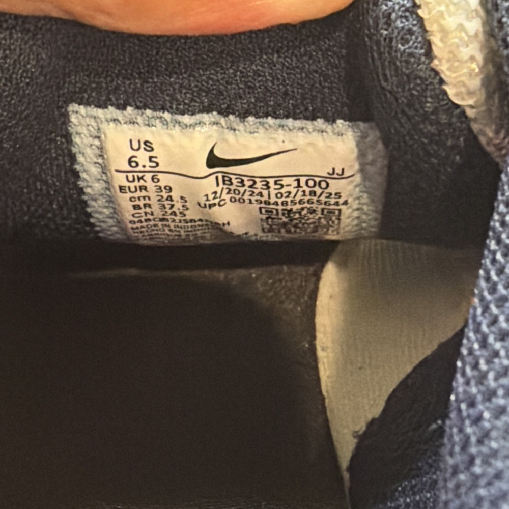 NCAA x Nike Air Max Verse "Auburn" White/College Navy IB3235-100 Men Size 6.5 - Picture 6 of 6